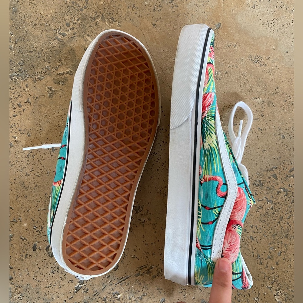 Vans Van Doren Old Skool Flamingo Sneakers Sz 8.5 - Picture 12 of 13